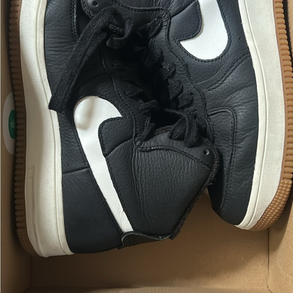 Nike Black and Brown AF1 Sculpt
